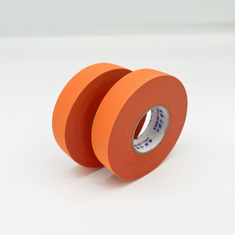 カブリー KBL T01 布テープ オレンジ色 簡単に手から引き裂ける 車用ワイヤーハーネス 保護