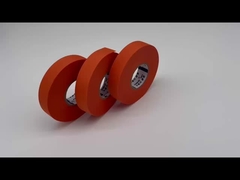 抵抗力があるテープ化学薬品を包む注文のオレンジ自動車ワイヤー馬具